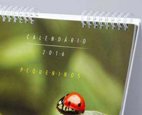 Calendário de mesa personalizados