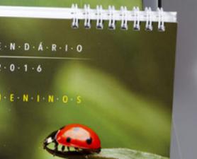 Calendários de mesa personalizados