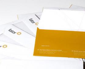 Gráfica de envelopes impressos