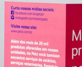 Impressão de folder